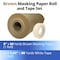 Idl Packaging 9 x 60 yd Masking Paper and 1 1/2 x 60 yd GP Masking Tape Set of 9 Each for Covering GPH-9, 4457-112 - alternate 7